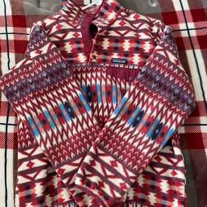 Patagonia 1/4 button up pullover (medium)